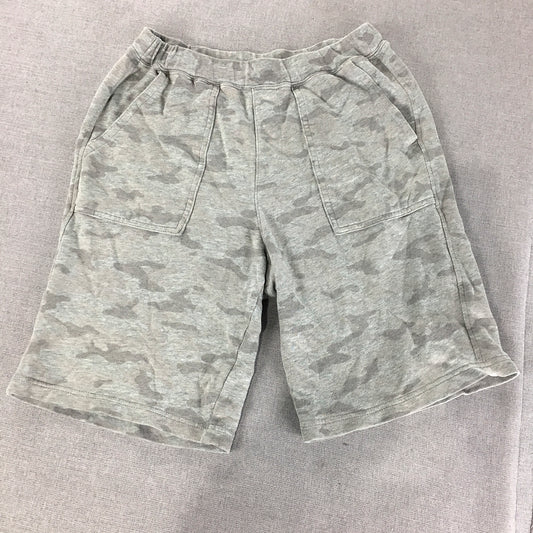 Uniqlo Kids Boys Shorts Size 13 Grey Camo Pockets