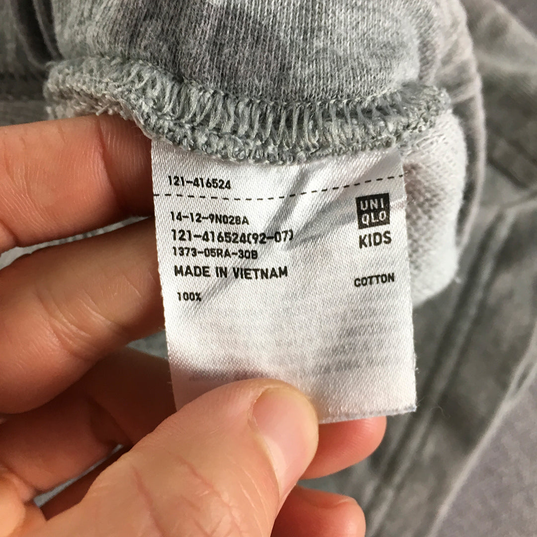 Uniqlo Kids Boys Shorts Size 13 Grey Camo Pockets