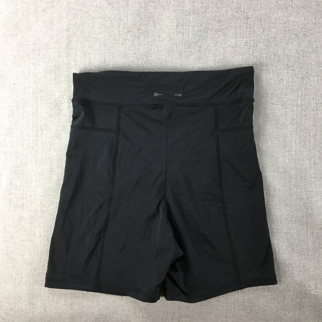 The Upside Womens Legging Shorts Size XS Black Bike Gym Workout