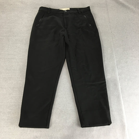 Umamiism Dress Pants Size XL (W32) Black Designer