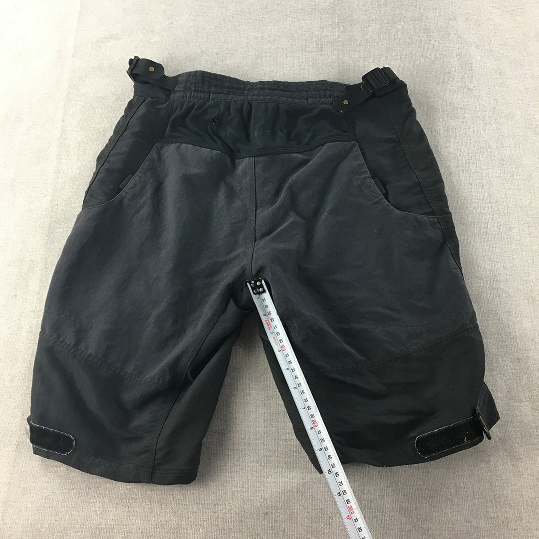 Endura Mens Cycling Shorts Size M Black Utility Zip Pockets