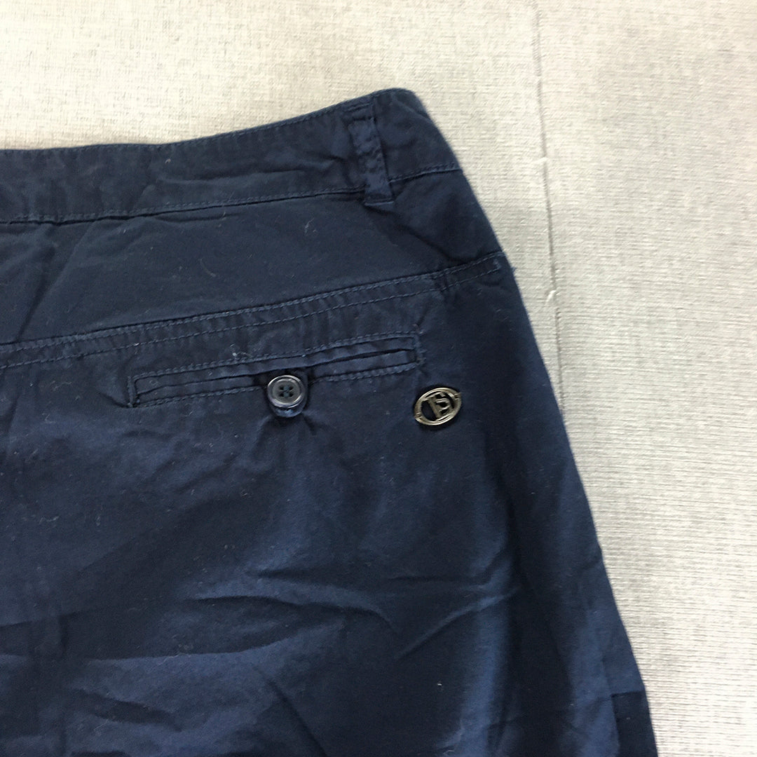 Lotto Mens Shorts Size 3XL (W36) Blue Pockets Chino