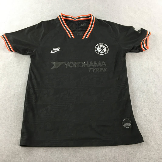 Chelsea FC Kids Boys Jersey Youth Size M (10 - 12 Years) Black Football Shirt