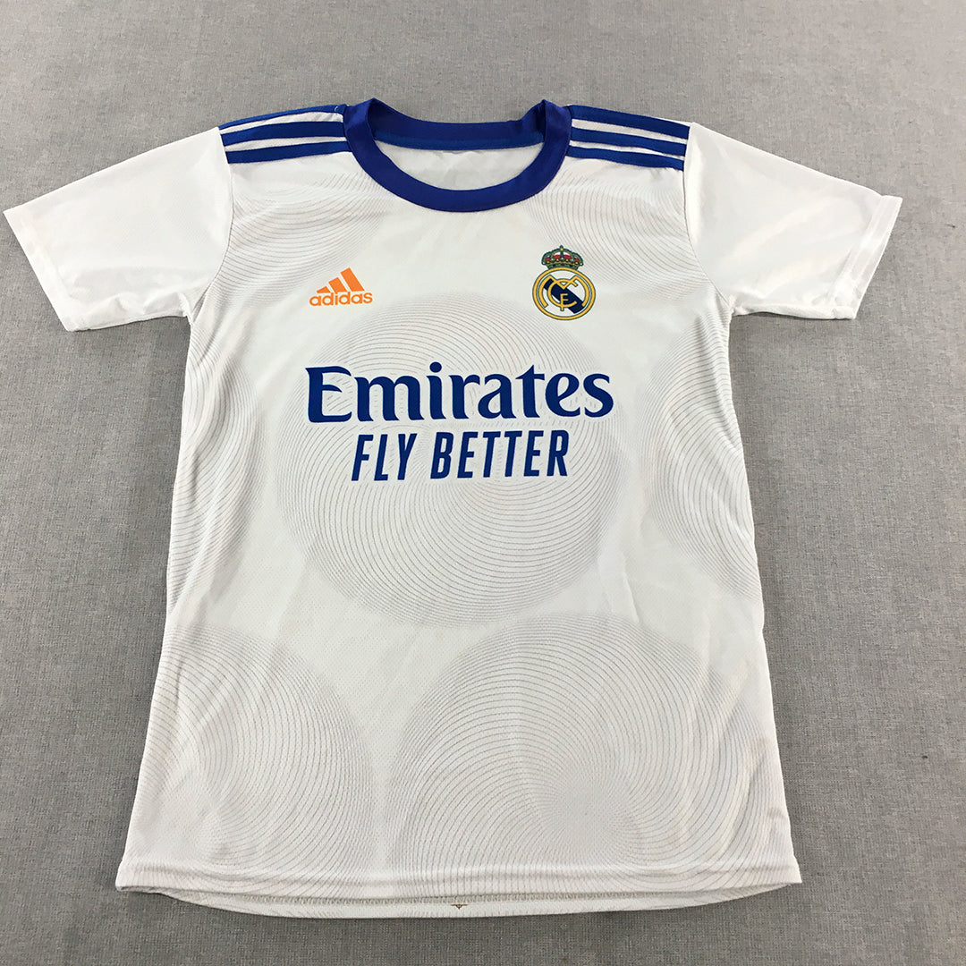 Karim Benzema Real Madrid Kids Boys Jersey Youth Size S (8 - 10 Years) Shirt Kit