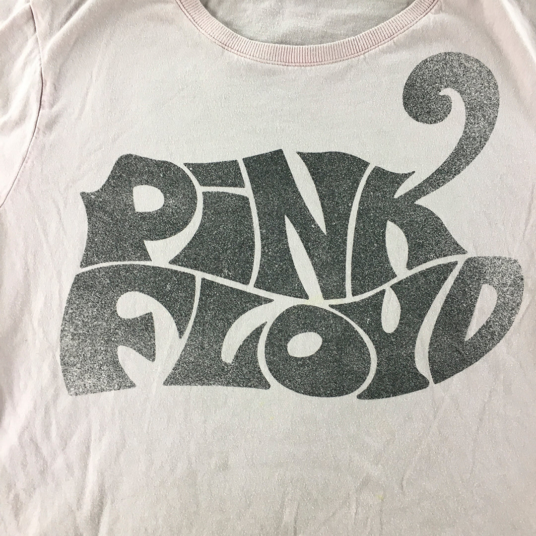 Pink Floyd Womens T-Shirt Size 14 Short Sleeve Licensed Band Tee