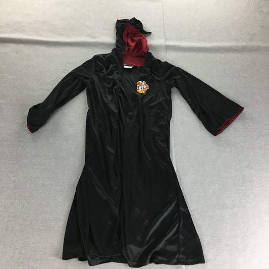 Harry Potter Kids Hooded Robe Youth Size L (9 + Years) Black Hooded Costume