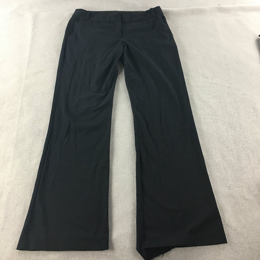 Veronika Maine Womens Dress Pants Size 10 Black Formal Work