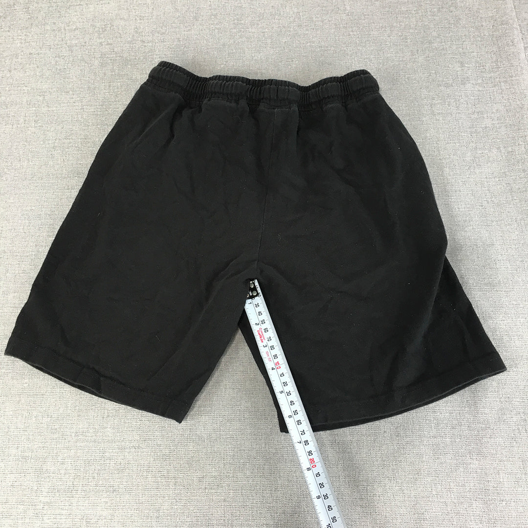 Fame Forever Kids Boys Shorts Size 13 - 14 Years Black Drawstring Elastic Waist