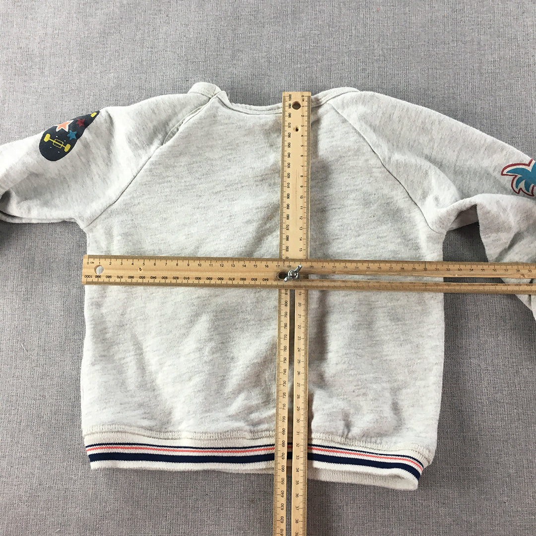 Zara Baby Boys Sweater Size 3 - 4 Years Toddler Grey Jumper