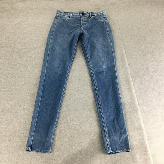 Uniqlo Womens Skinny Jeans Size S Blue Stretch Denim Light Wash