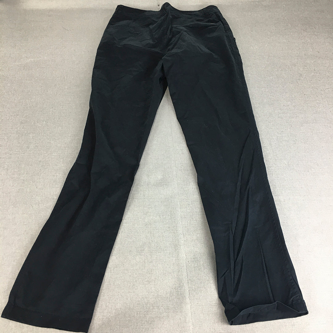 Octave Mens Chino Pants Size 34 (W34 x L31) Navy Blue Regular Fit