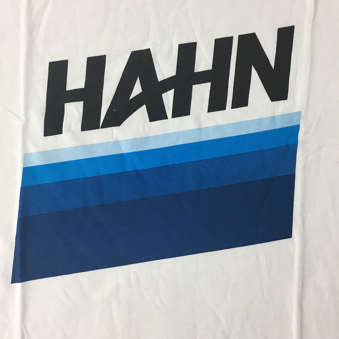 Hahn Brewery Mens T-Shirt Size XL White Loog Beer Alcohol Short Sleeve Tee