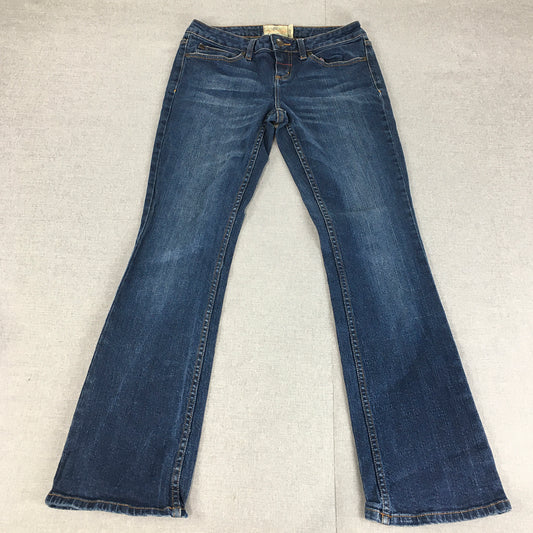 American Rag Cei Womens Bootcut Jeans Size 7R (W28 x L30) Blue Dark Wash