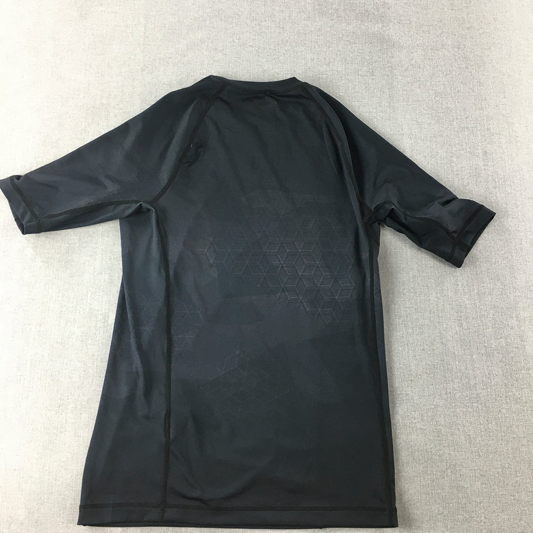 Oakley Mens Performance Fit Shirt Size S Black Short Sleeve Stretch Fabric