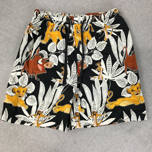 Peter Alexander Jnr x The Lion Kids Kids Boys Sleep Shorts Size 6 Black Disney