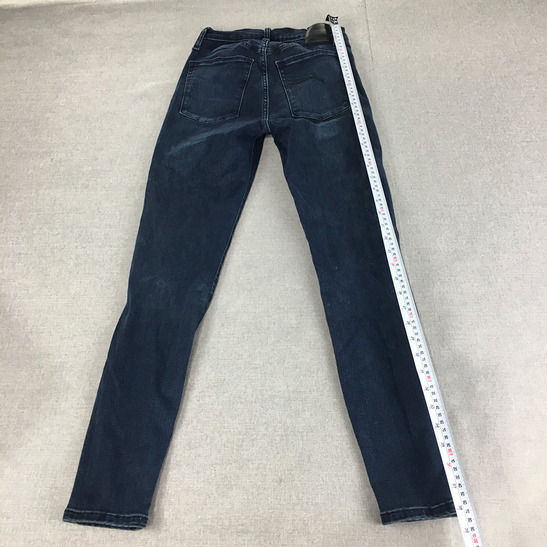 Nobody Denim Womens Skinny Jeans Size 27 Blue Dark Wash