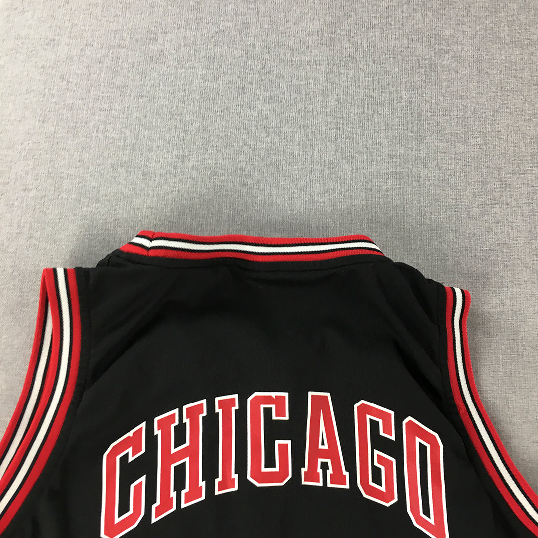 Michael Jordan Chicago Bulls Jersey Mens Size 3XL Black NBA Basketball 23