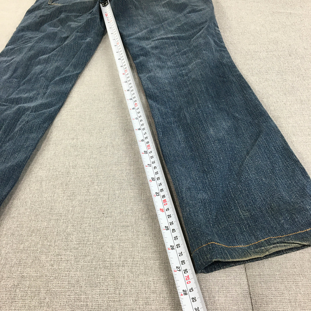 Vintage Jacob Womens Jeans Size 5 / 6 (W29 x L27) Blue Slim Straight Denim Y2K