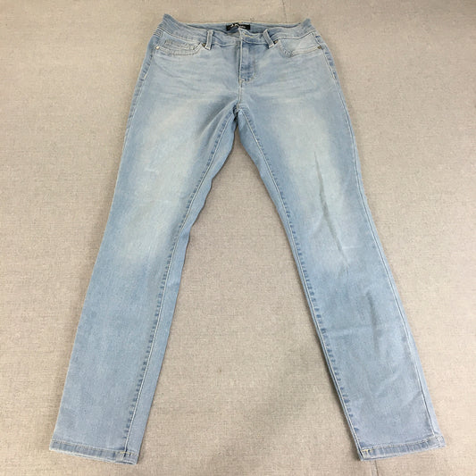 d.Jeans Womens Size 6 Blue Skinny Light Wash Denim