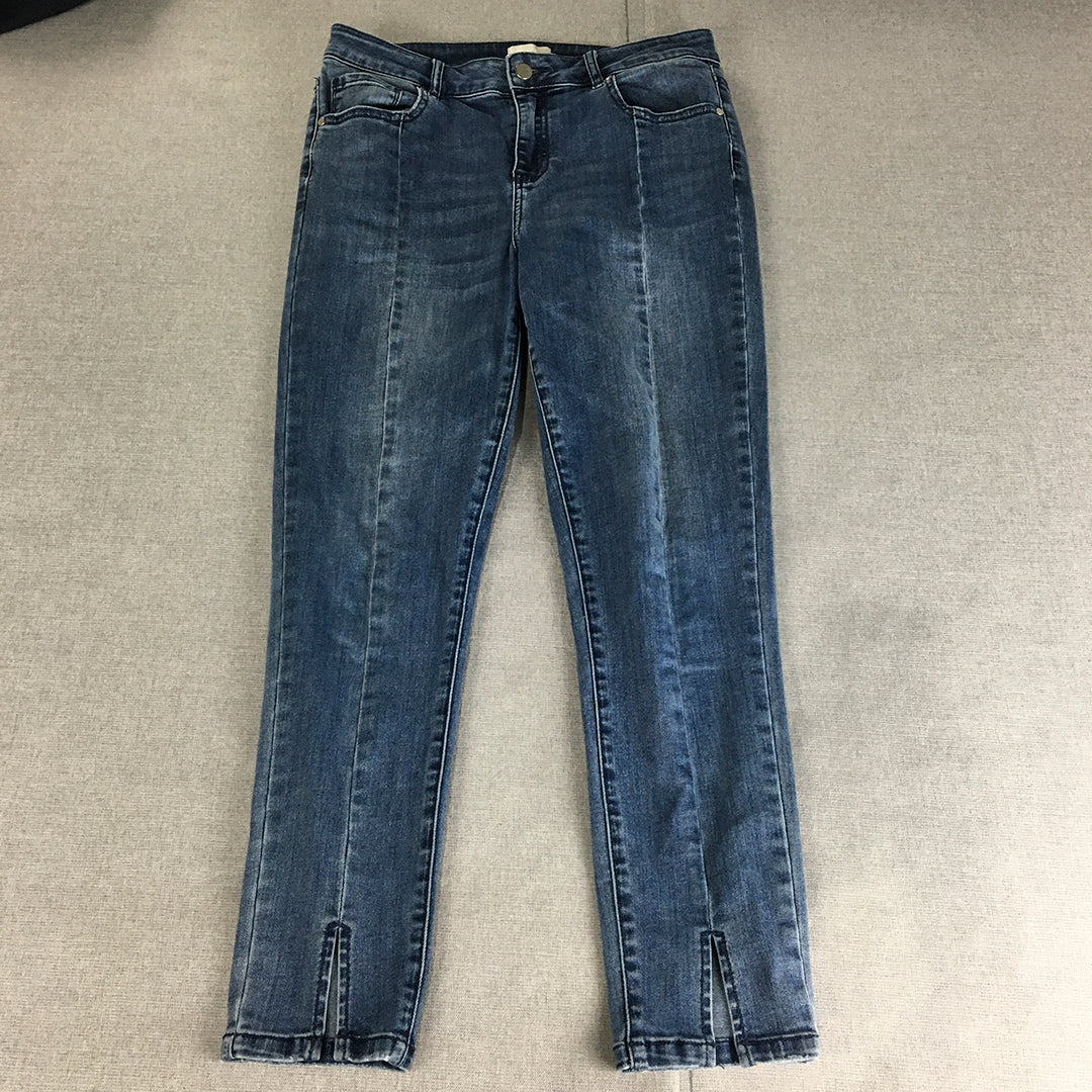 Seed Heritage Womens Skinny Jeans Size 28 (W28 x L26) Blue Stretch Denim