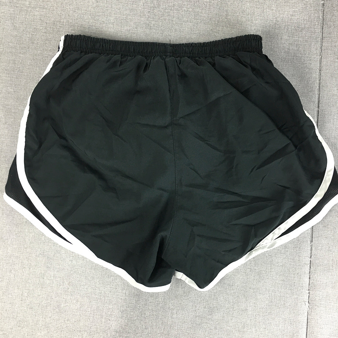 Nike Womens Shorts Size XS Black Logo Elastic Waist