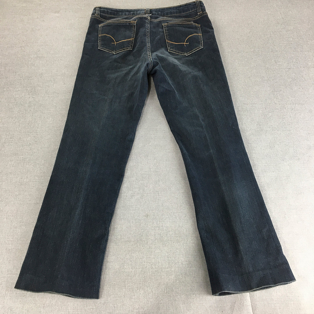 Grae Denim Womens Jeans Size 10 (W30) Bootcut Blue Dark Wash Denim