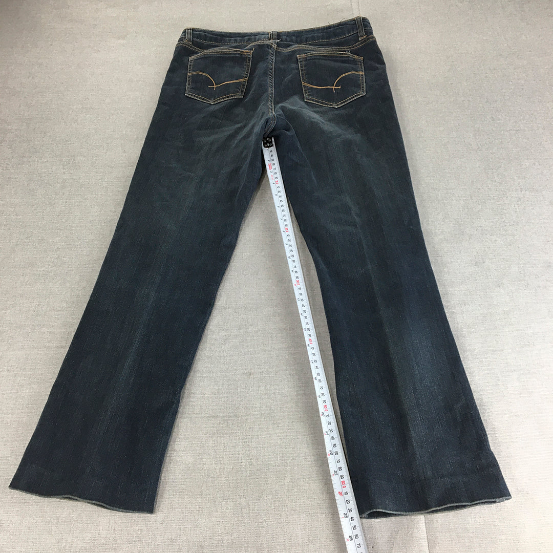 Grae Denim Womens Jeans Size 10 (W30) Bootcut Blue Dark Wash Denim