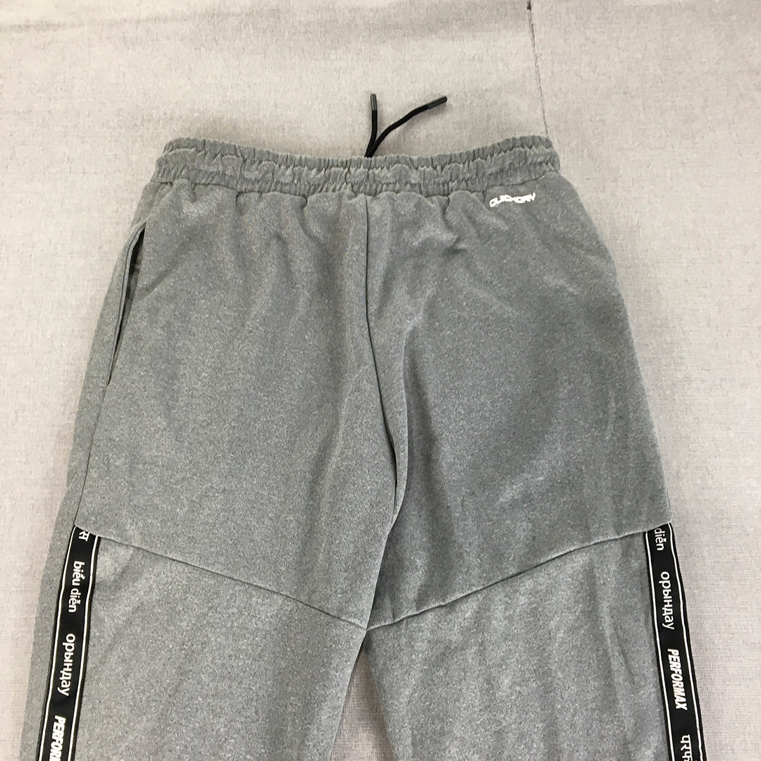 Performax Mens Tracksuit Pants Size S Grey Drawstring Jogger