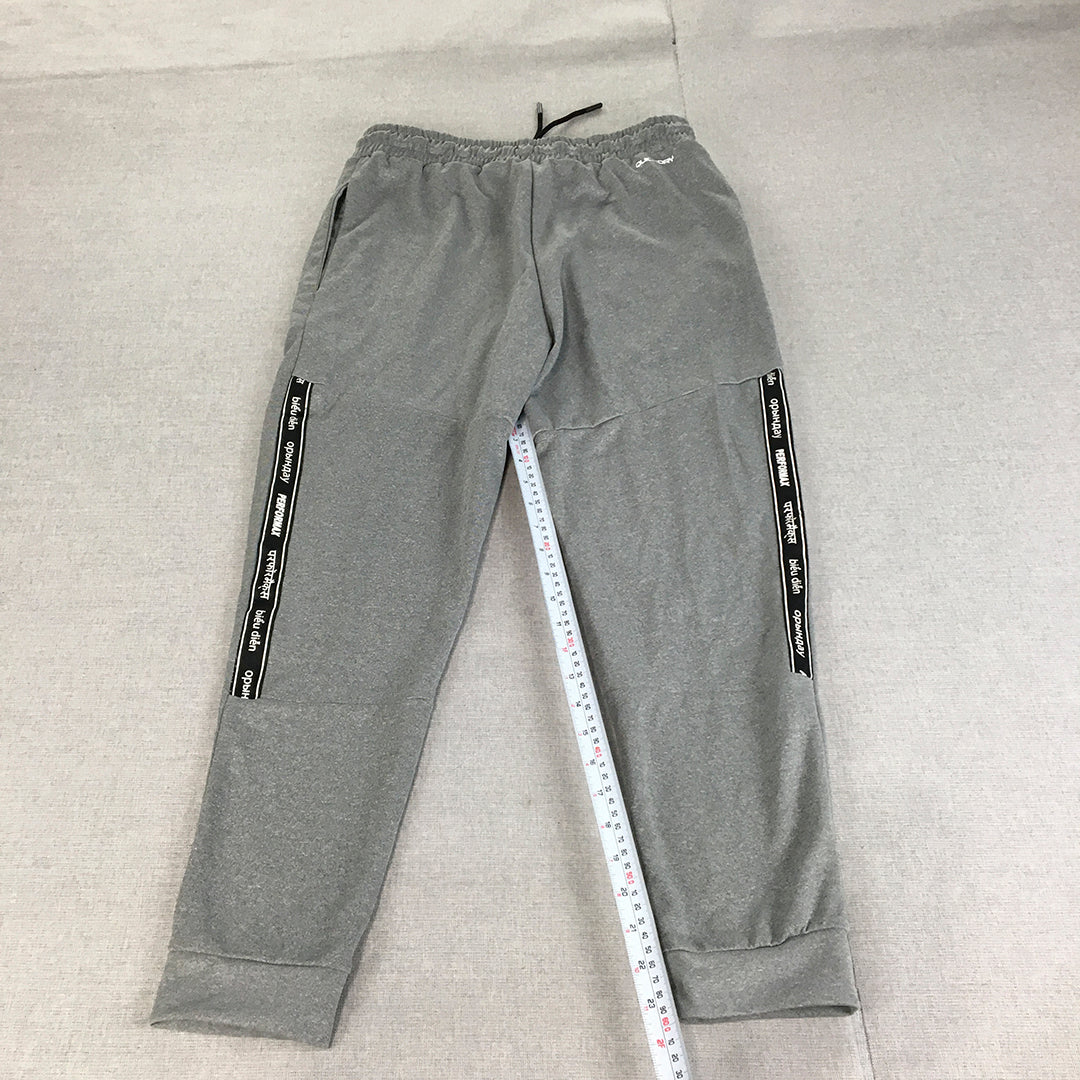 Performax Mens Tracksuit Pants Size S Grey Drawstring Jogger