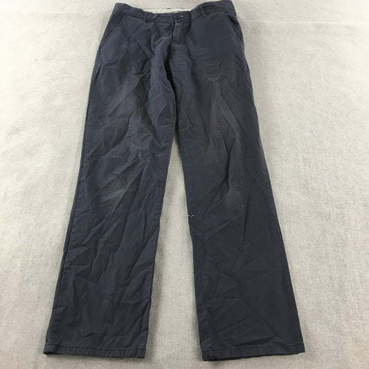 U.S. Polo Assn. Mens Chino Pants Size 30 x 31 Navy Blue Pockets