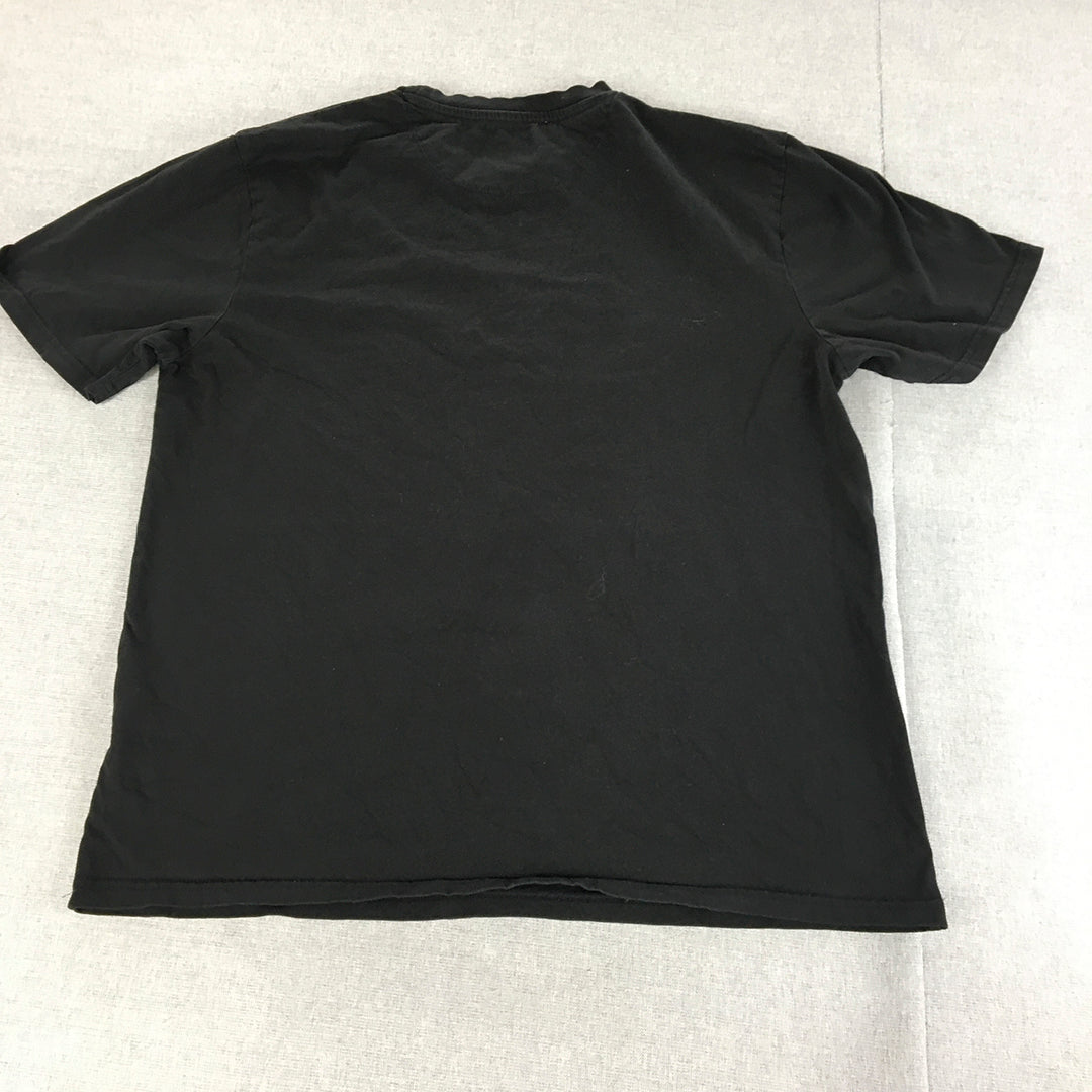 Nautica Competition Mens T-Shirt Size XL Black Logo Short Sleeve Tee