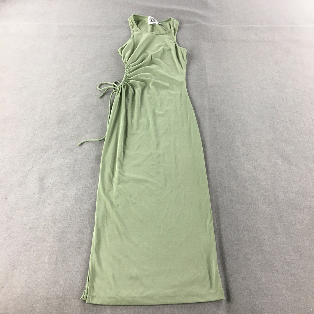 Princess Polly Womens Evening Gown Size 10 Green Stretch Bodycon