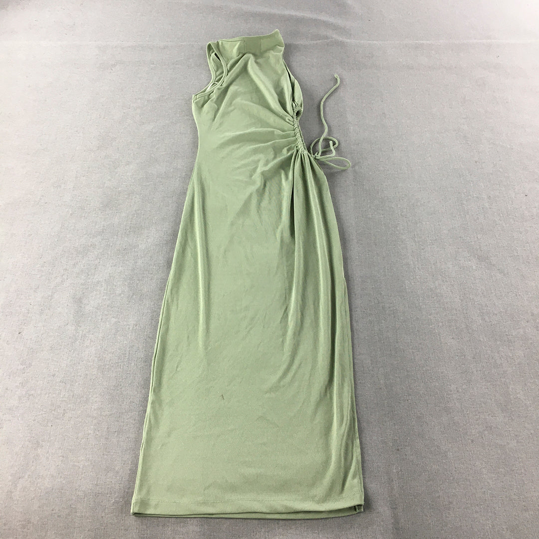 Princess Polly Womens Evening Gown Size 10 Green Stretch Bodycon