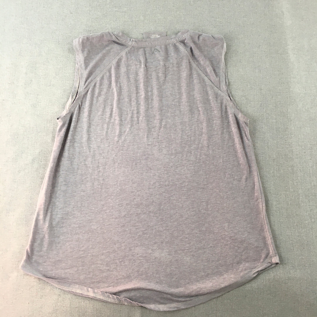 Rockwear Womens Tank Top Size 16 Lavender Purple Sleeveless Shirt