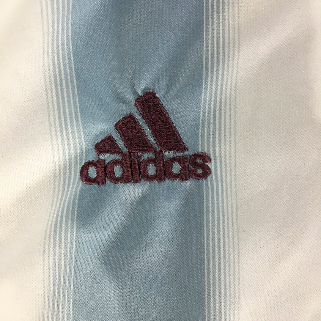 Argentina 2004 Home Kit Size M Adidas Football Jersey Shirt