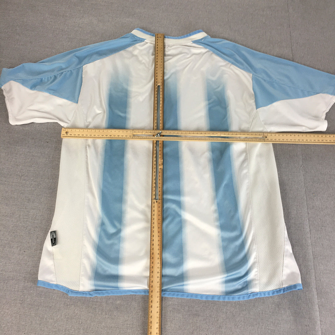 Argentina 2004 Home Kit Size M Adidas Football Jersey Shirt