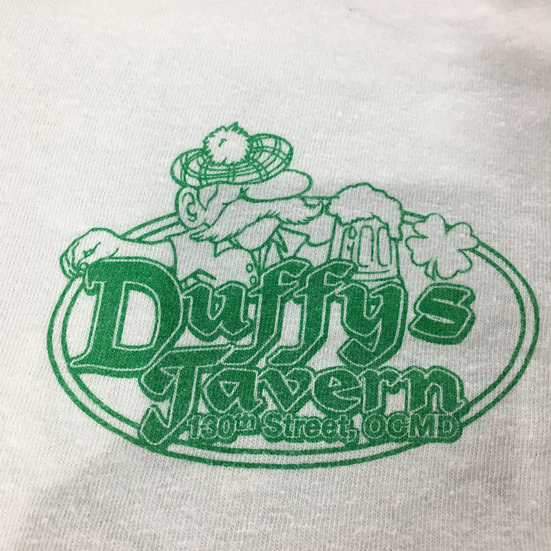 Duffy's Tavern Ocean City Maryland USA Mens T-Shirt Size XL White Irish Pub