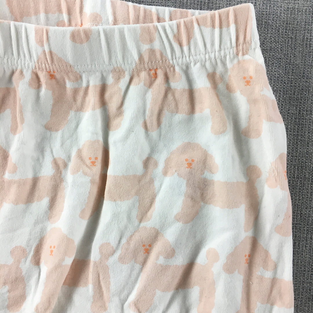 Seed Heritage Baby Girls Pants Size 000 (0 - 3 Months) Pink White