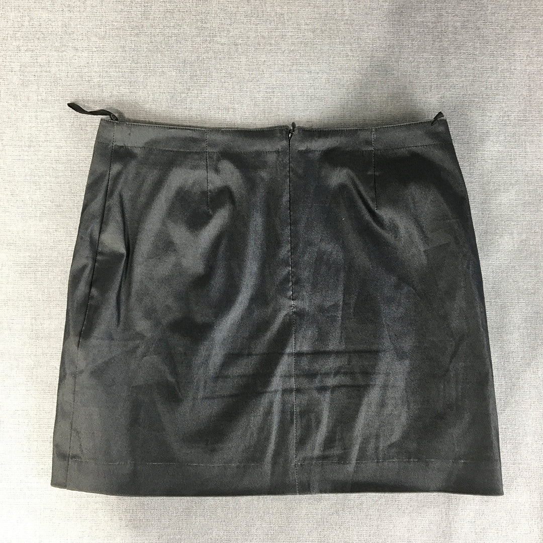 Bebe Womens Mini Skirt Size XS Black Stretch