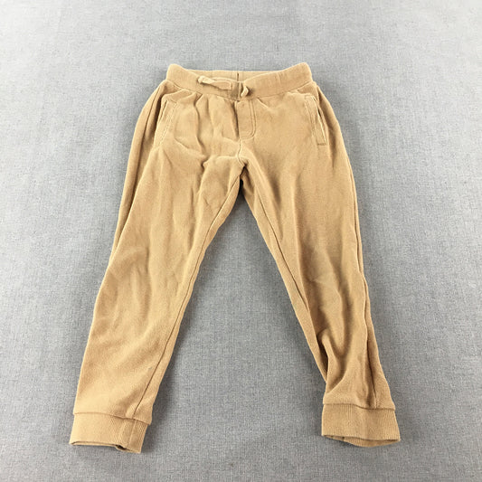 Seed Heritage Kids Girls Jogger Pants Size 5 Brown Drawstring Tracksuit