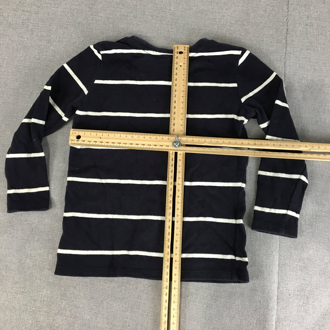 Seed Heritage Kids Toddler Sweater Size 3 Years Navy Blue Logo Knit Jumper