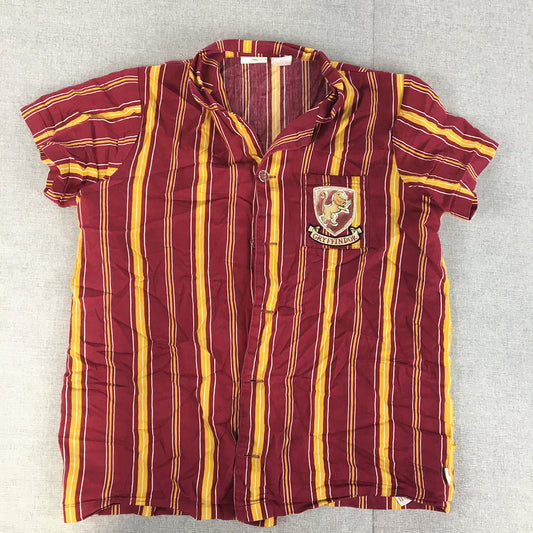 Peter Alexander jnr x Harry Potter Kids Pajama Top Size 14 Red Sleepwear Shirt