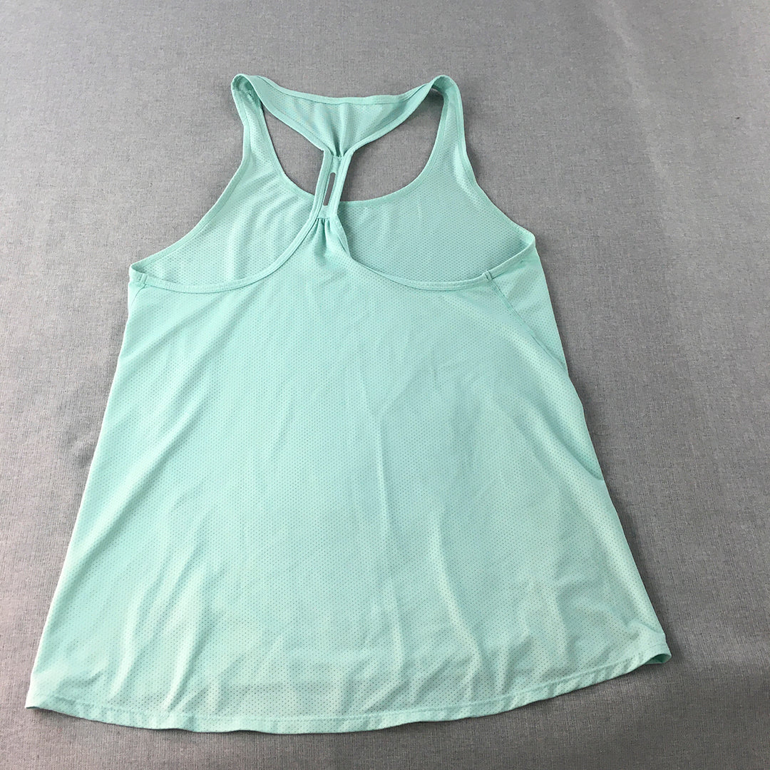 Calvin Klein Performance Womens Tank Top Size S Light Blue Sleeveless Shirt