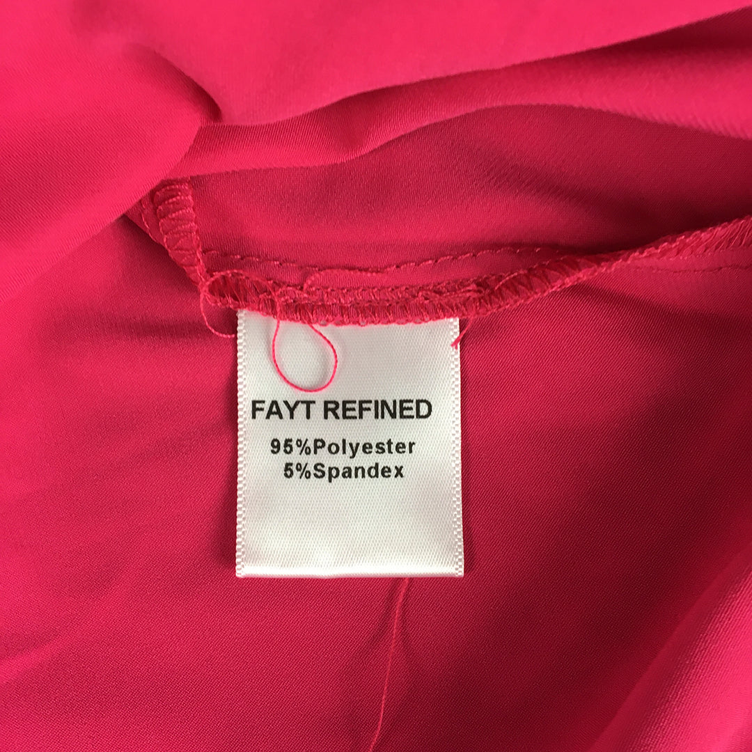 NEW Fayt Refined Womens Mini Dress Size 10 Pink Sleeveless Fayt The Label