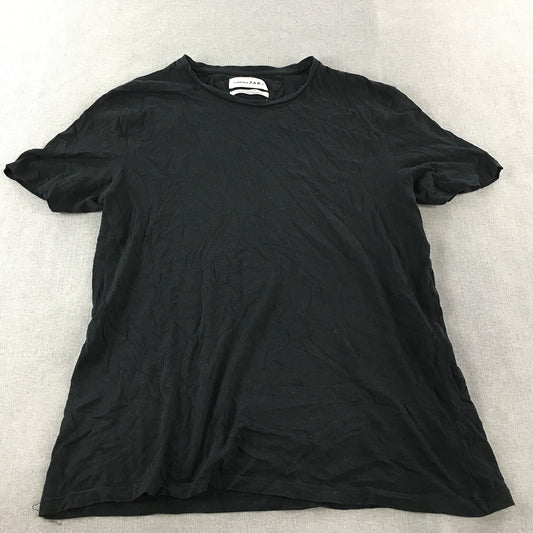 Zara Womens T-Shirt Size 2XL Black Short Sleeve Crew Neck Top