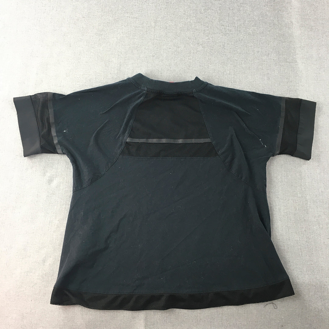 Nike Womens T-Shirt Size S Black Short Sleeve Crew Neck Top