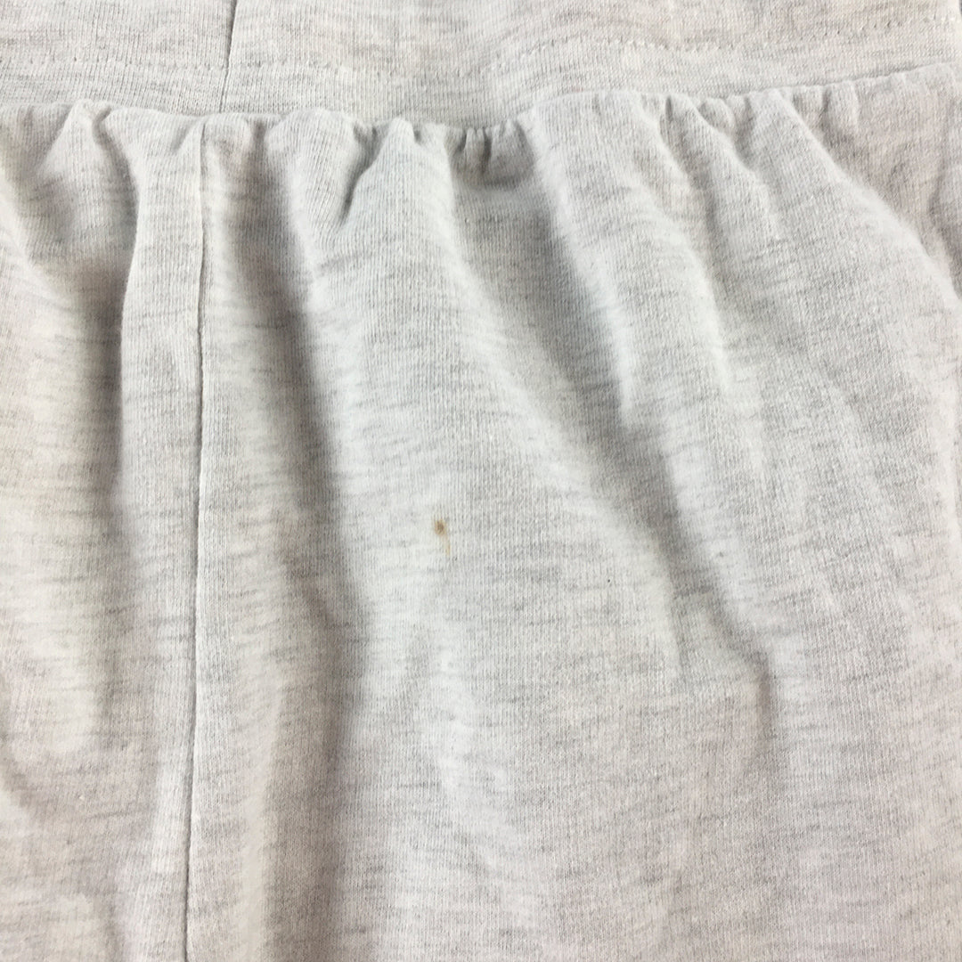 Kappa Mens Shorts Size M Grey Logo Pockets Drawstring