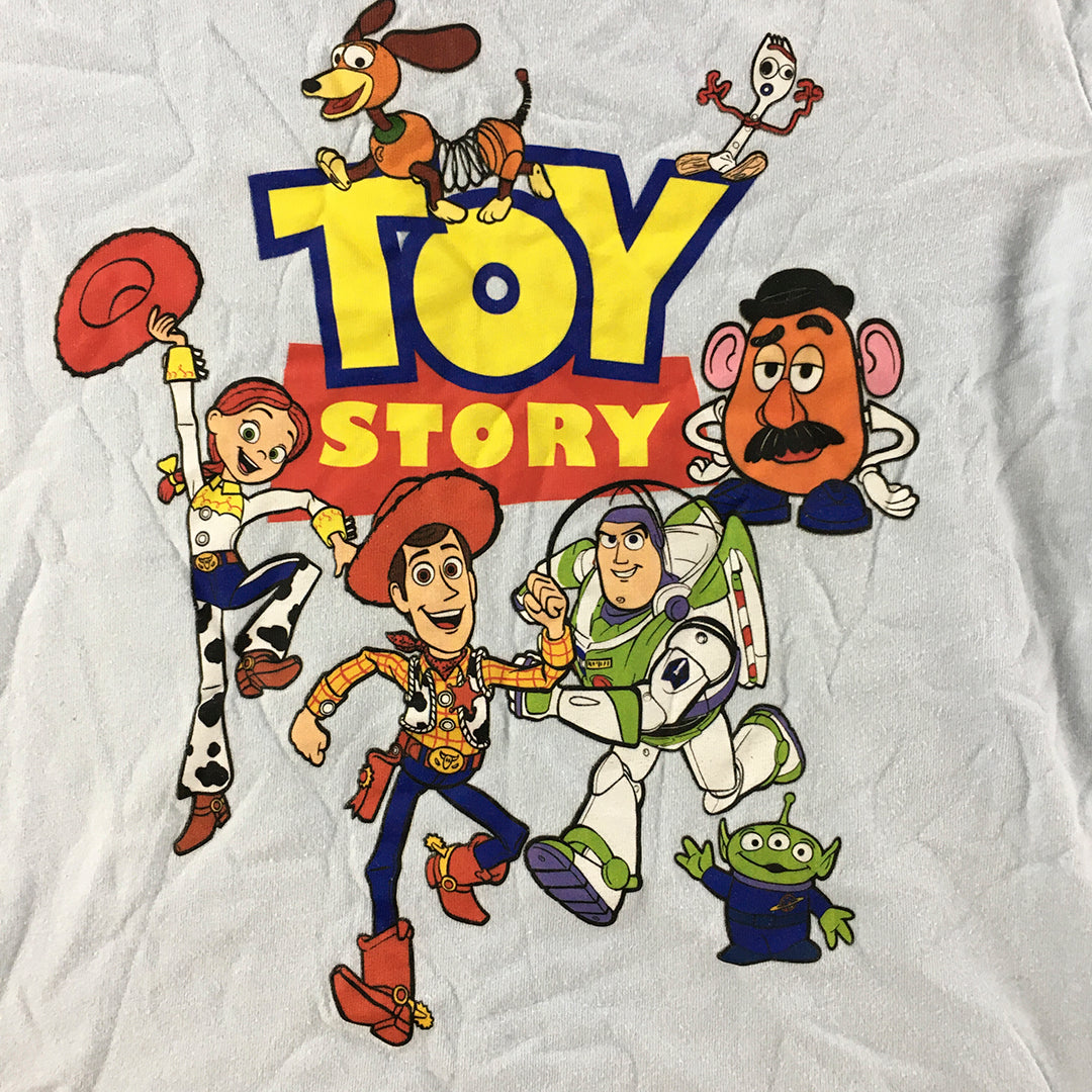 Toy Story Kids Boys T-Shirt Size 3 - 4 Years Blue Short Sleeve Top