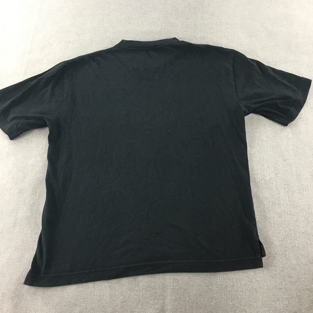 Uniqlo U Mens T-Shirt Size S Black Pocket Short Sleeve Tee