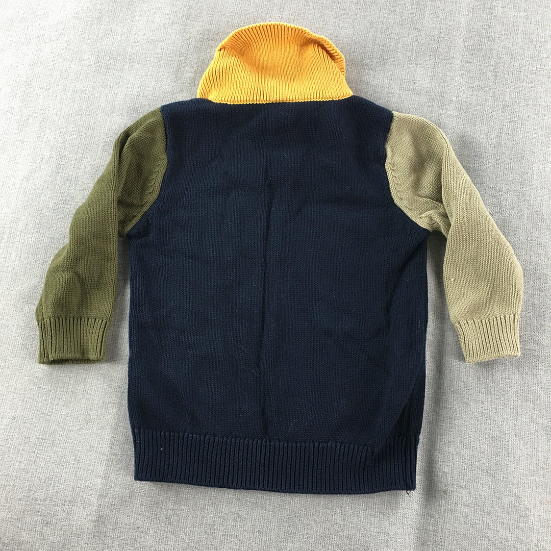 Seed Heritage Baby Knit Sweater Size 1 (12 - 18 Months) Navy Blue Jumper